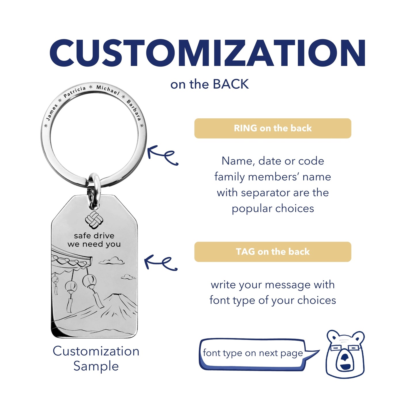 Lucky Cat, Japanese Omamori