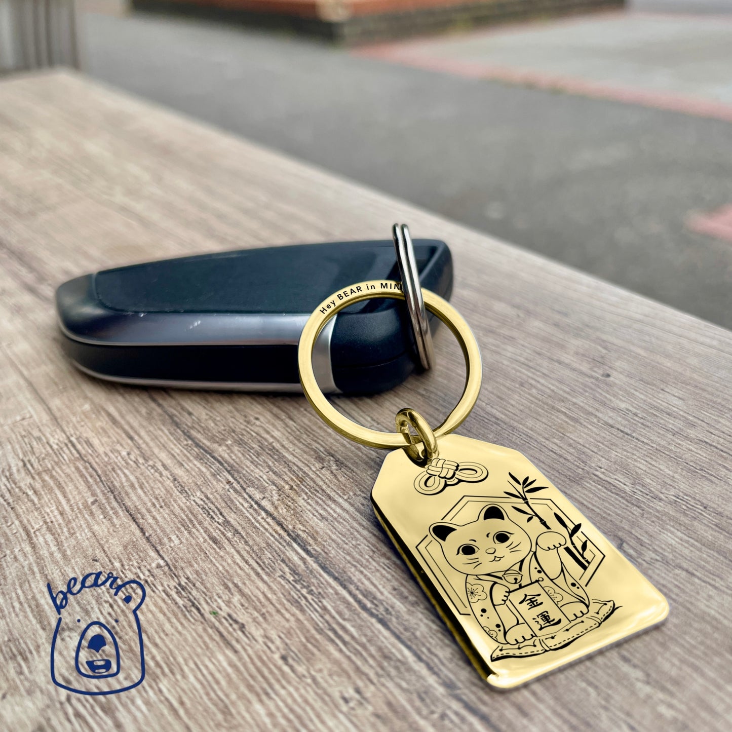 Lucky Cat Torii, Japanese Omamori