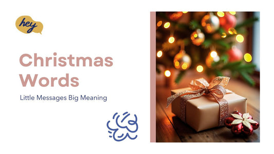 Little Messages, Big Meaning: Christmas Words That Stay With You