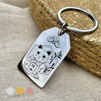 Lucky Cat Torii, Japanese Omamori